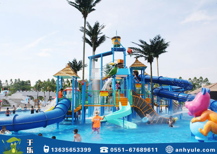 水上游樂設施廠家 水上組合滑梯
