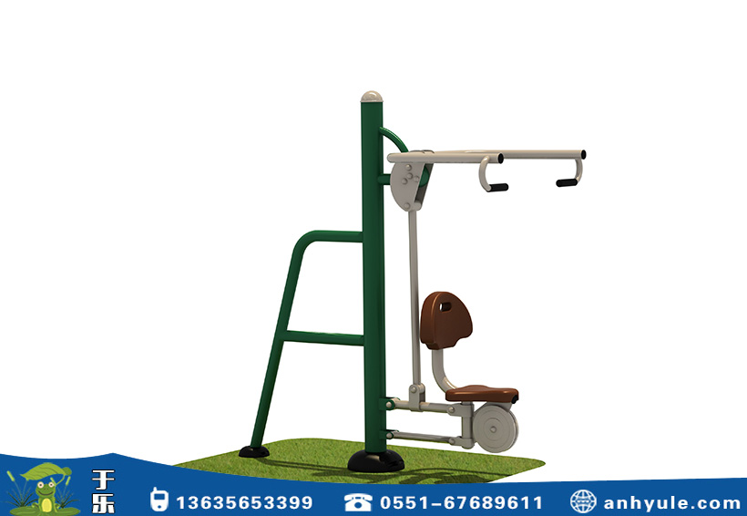 戶外健身設(shè)備坐推訓(xùn)練器