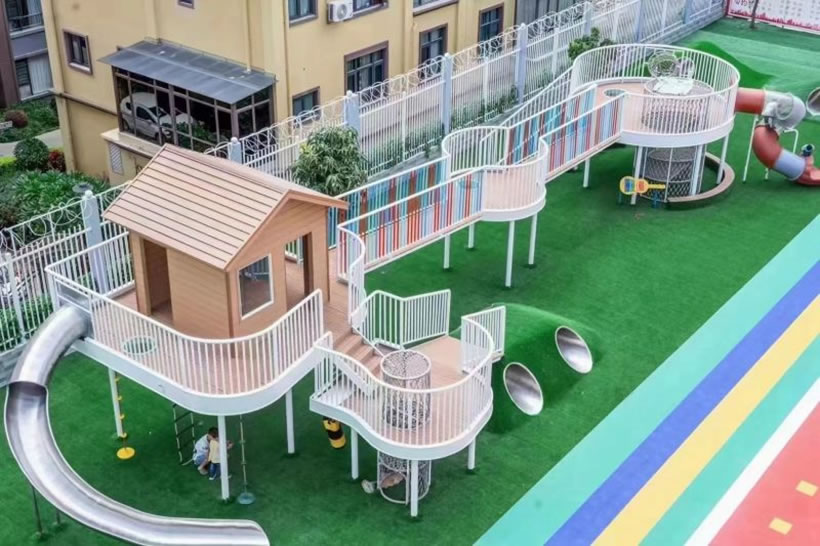 不銹鋼滑梯設(shè)備 不銹鋼滑梯設(shè)備