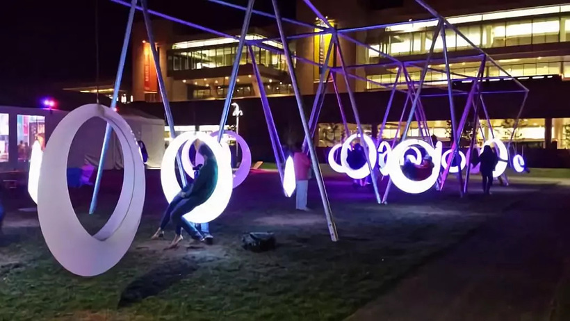 戶(hù)外兒童秋千組合