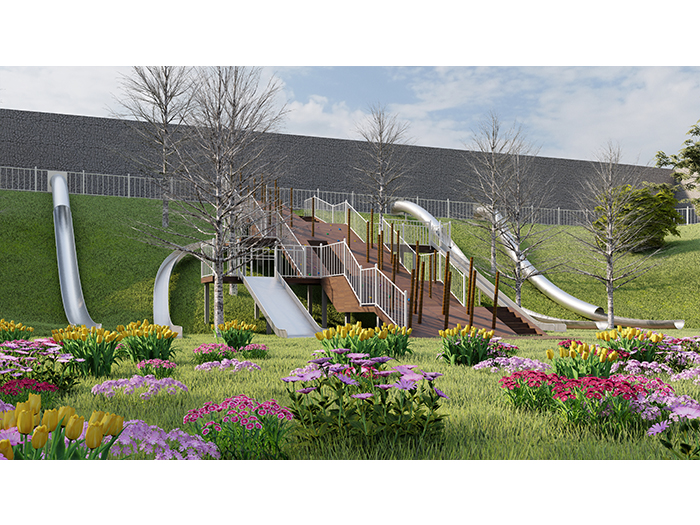 大型無(wú)動(dòng)力滑梯 大型無(wú)動(dòng)力滑梯