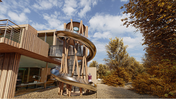 不銹鋼組合滑梯定制 不銹鋼組合滑梯定制