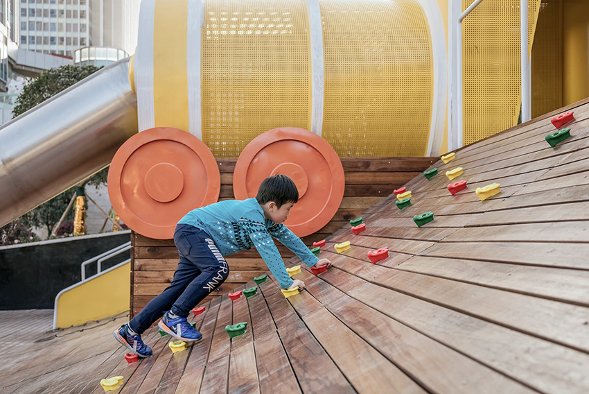 兒童攀巖墻設施