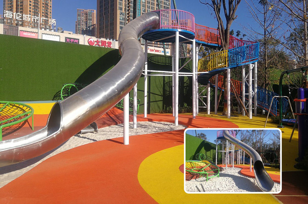 不銹鋼滑梯 不銹鋼滑梯