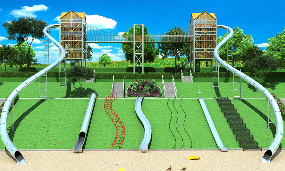 不銹鋼滑梯設(shè)備 不銹鋼滑梯設(shè)備