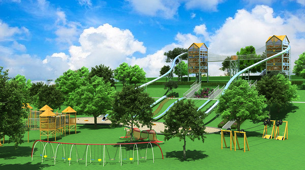 大型不銹鋼滑梯設(shè)備 大型不銹鋼滑梯設(shè)備