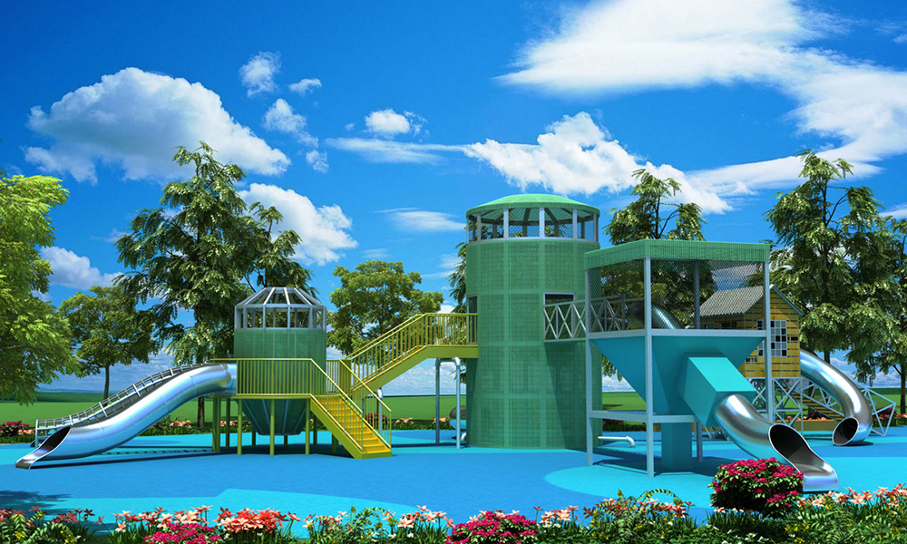 大型組合滑梯設(shè)備