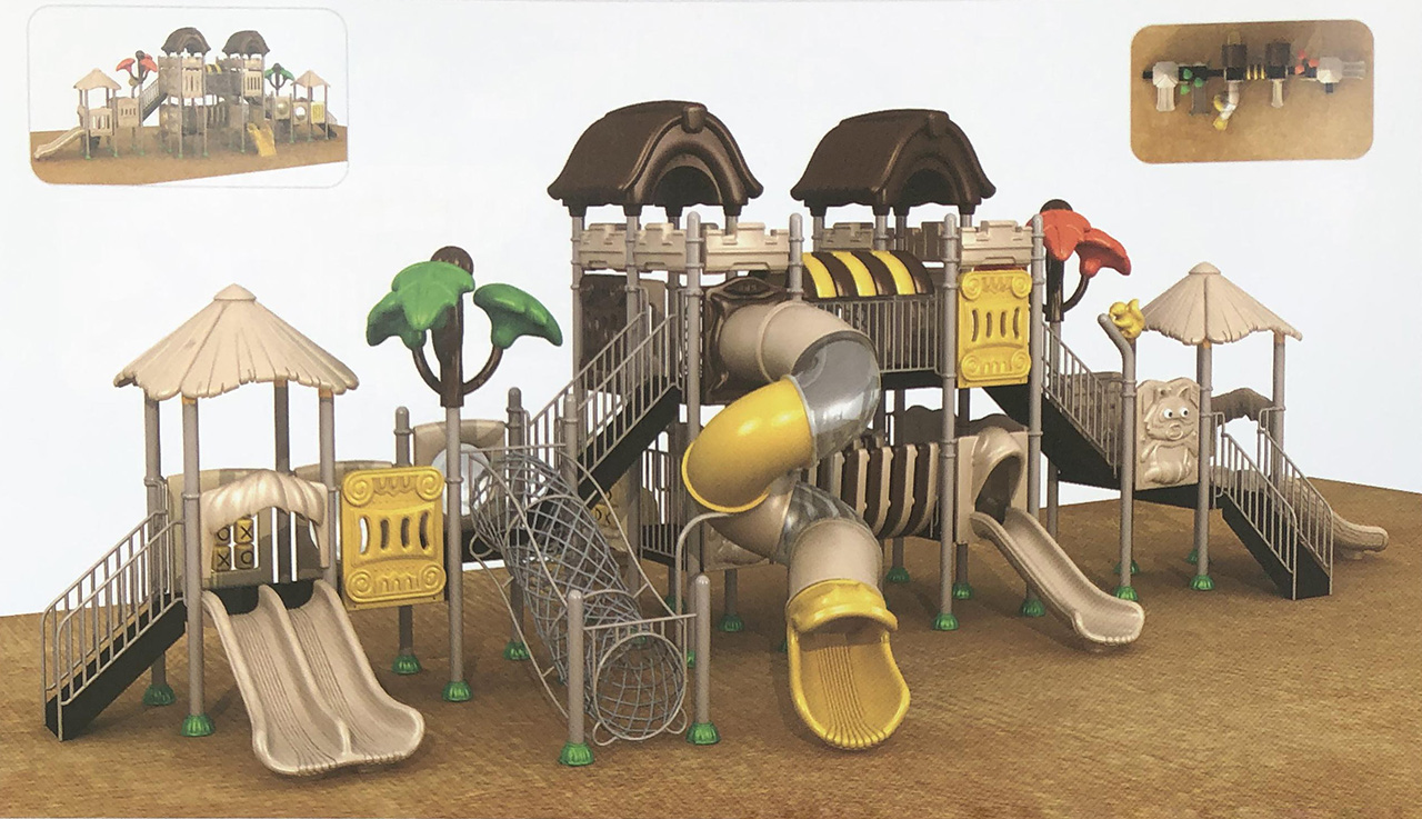 兒童組合滑梯設備廠家