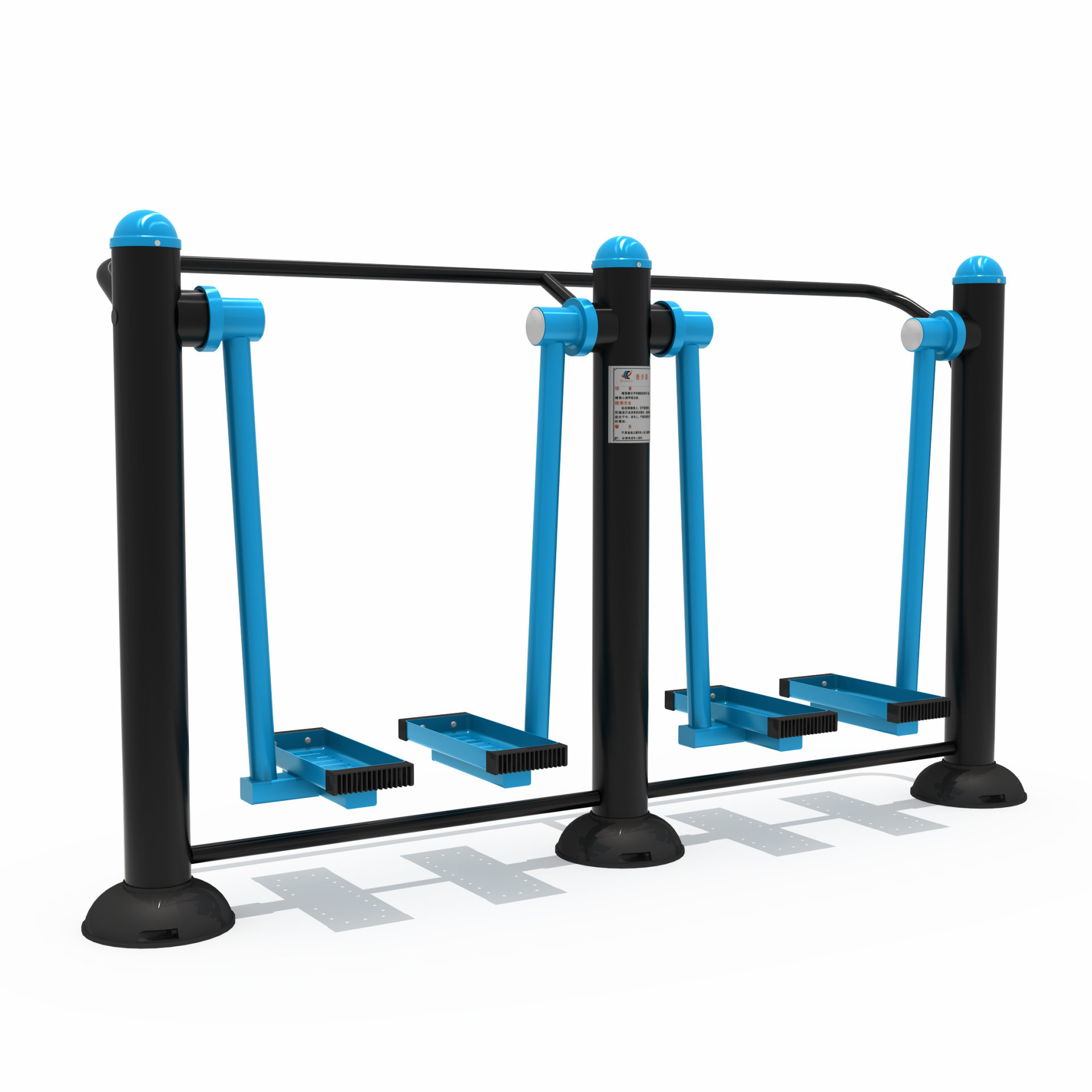 小區(qū)健身器材雙人漫步機(jī)