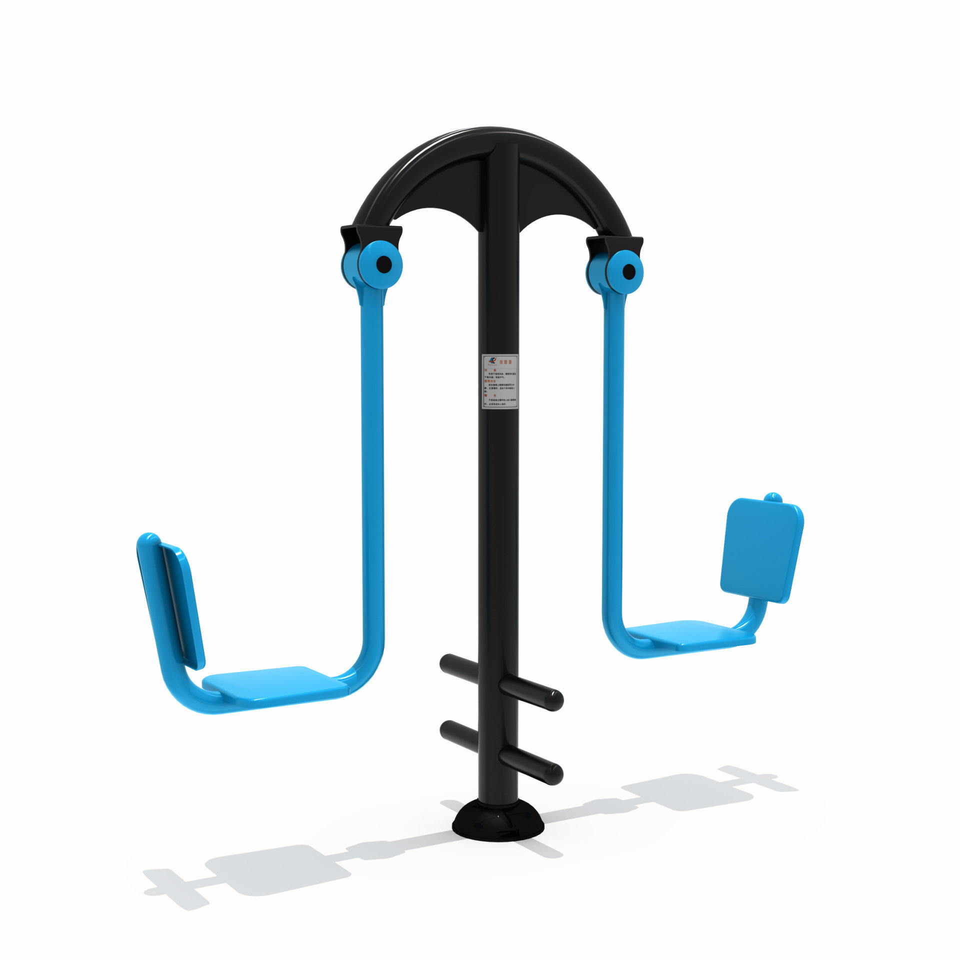 小區(qū)健身器材坐蹬訓練器