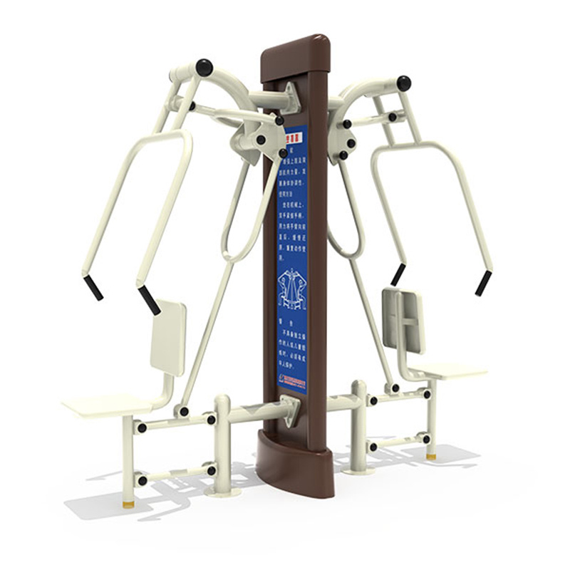 小區(qū)健身器材坐推鍛煉器 小區(qū)健身器材坐推鍛煉器