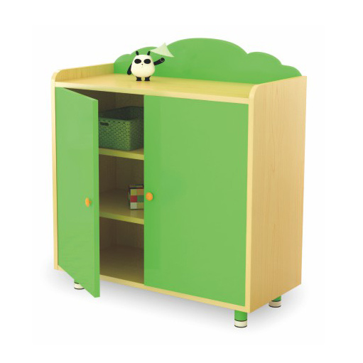 幼兒園家具雙門(mén)儲(chǔ)物柜